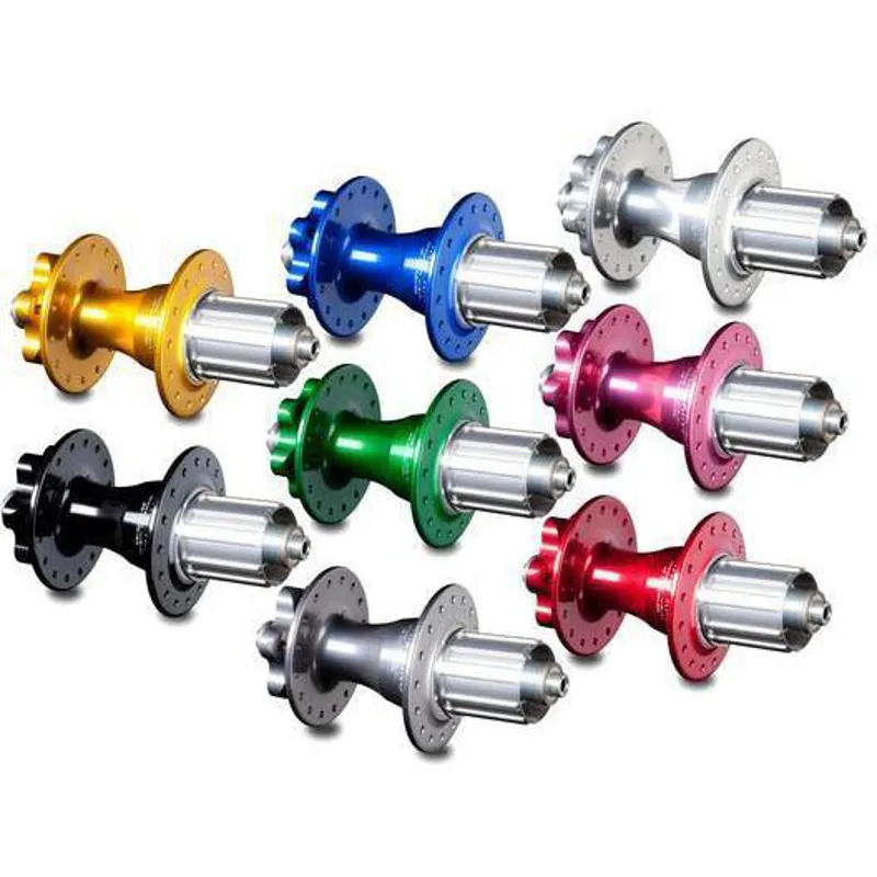 Chris King R45D 6 Bolt Disc Rear Hub 135QR Shimano 11 Speed Driveshell Red-1